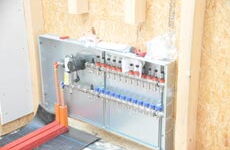 Verteiler Fußbodenheizung